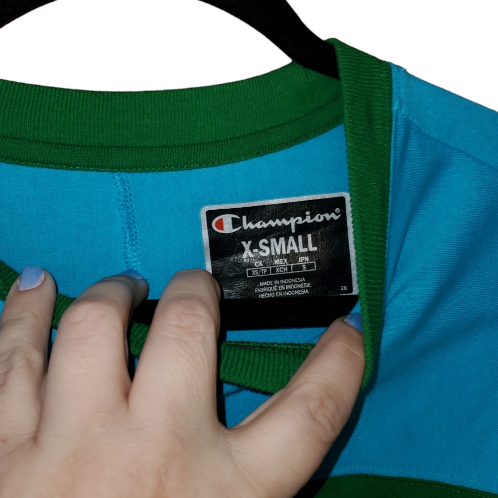 Champion Crop Colorblock Long Sleeve tee - Picture 3 of 6